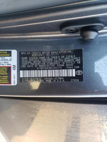 Photo 9 VIN: 4T1BF3EK3BU205175 - TOYOTA CAMRY BASE 