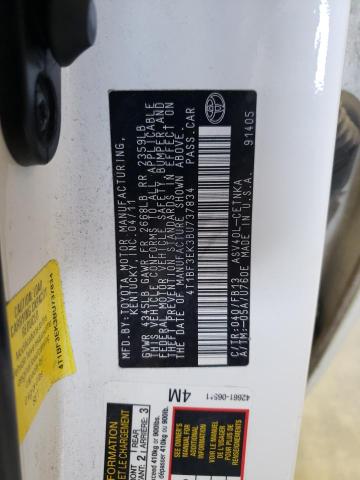 Photo 11 VIN: 4T1BF3EK3BU737834 - TOYOTA CAMRY 