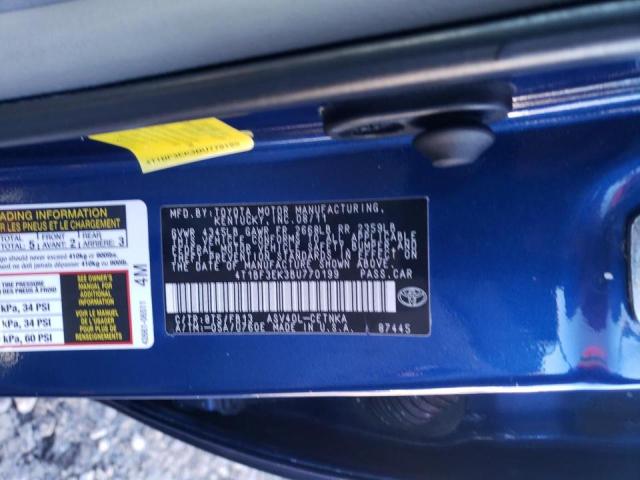 Photo 11 VIN: 4T1BF3EK3BU770199 - TOYOTA CAMRY BASE 