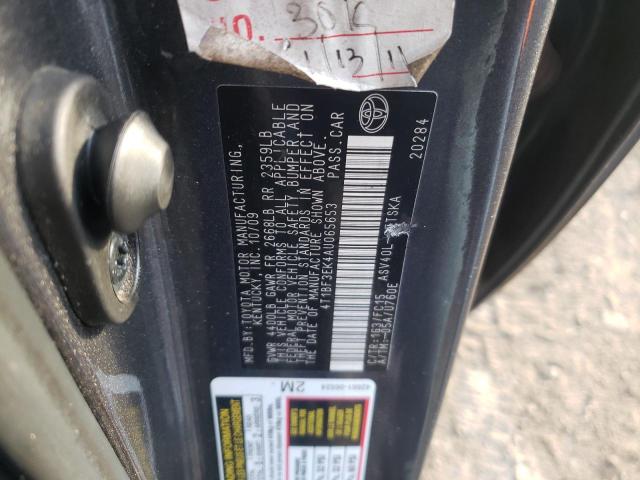 Photo 11 VIN: 4T1BF3EK4AU065653 - TOYOTA CAMRY BASE 