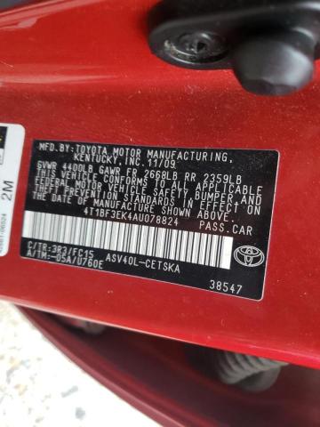 Photo 9 VIN: 4T1BF3EK4AU078824 - TOYOTA CAMRY BASE 