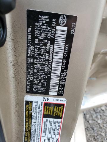 Photo 11 VIN: 4T1BF3EK4AU089998 - TOYOTA CAMRY 