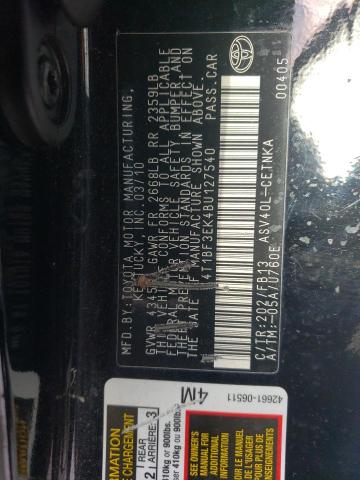 Photo 9 VIN: 4T1BF3EK4BU127540 - TOYOTA CAMRY BASE 