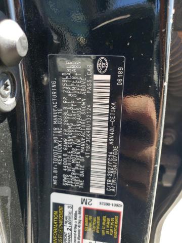 Photo 11 VIN: 4T1BF3EK4BU132124 - TOYOTA CAMRY 