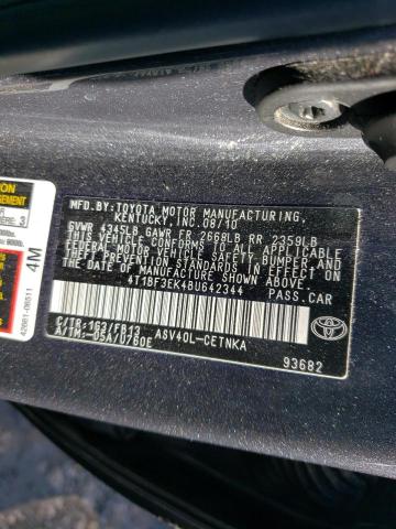 Photo 9 VIN: 4T1BF3EK4BU642344 - TOYOTA CAMRY BASE 