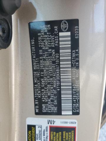 Photo 11 VIN: 4T1BF3EK4BU719780 - TOYOTA CAMRY BASE 