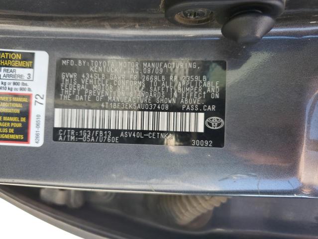 Photo 11 VIN: 4T1BF3EK5AU037408 - TOYOTA CAMRY 