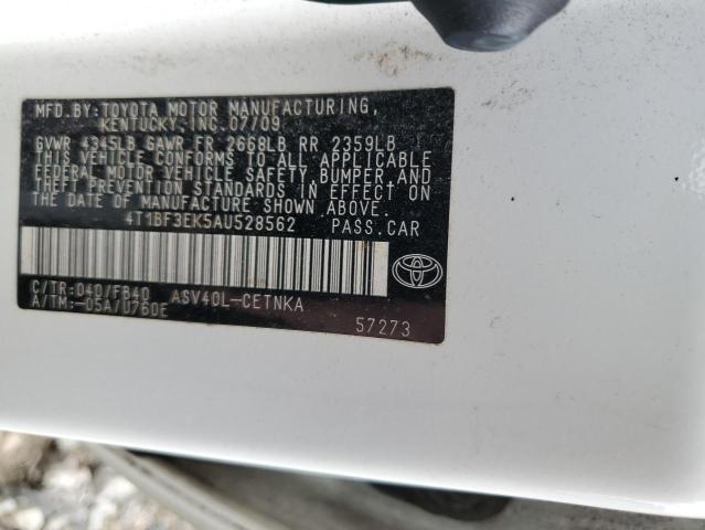 Photo 11 VIN: 4T1BF3EK5AU528562 - TOYOTA CAMRY 