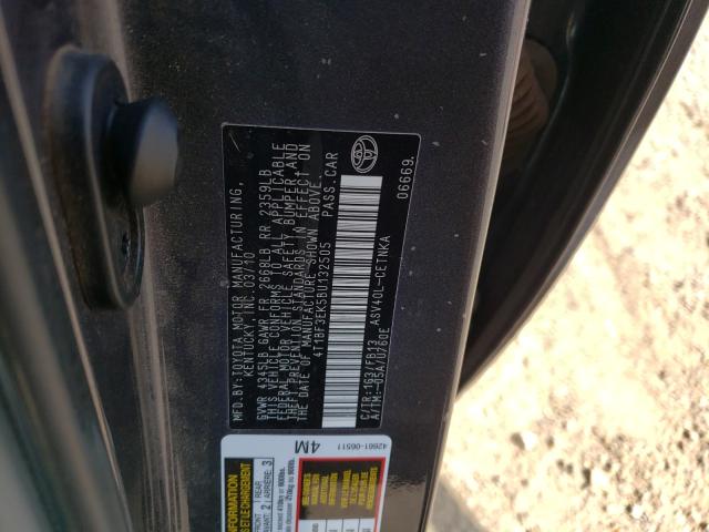 Photo 9 VIN: 4T1BF3EK5BU132505 - TOYOTA CAMRY BASE 