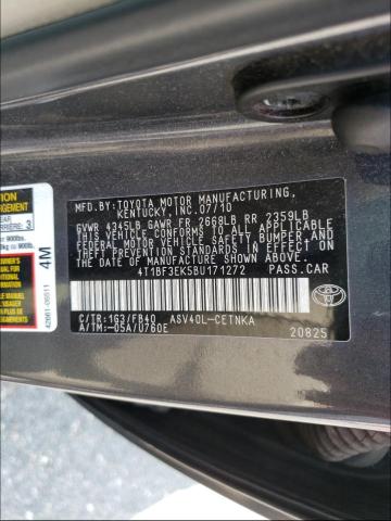 Photo 9 VIN: 4T1BF3EK5BU171272 - TOYOTA CAMRY BASE 