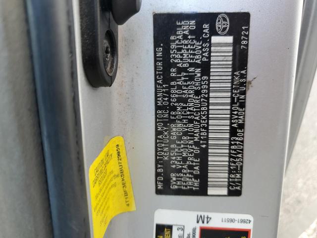 Photo 11 VIN: 4T1BF3EK5BU729959 - TOYOTA CAMRY BASE 