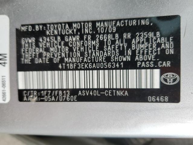 Photo 11 VIN: 4T1BF3EK6AU056341 - TOYOTA CAMRY 