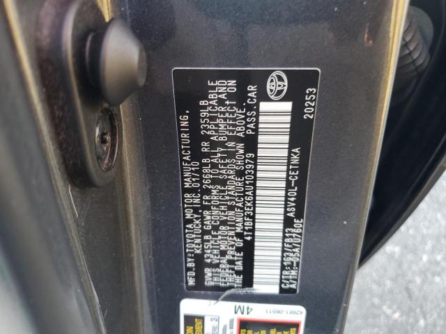 Photo 11 VIN: 4T1BF3EK6AU103979 - TOYOTA CAMRY 