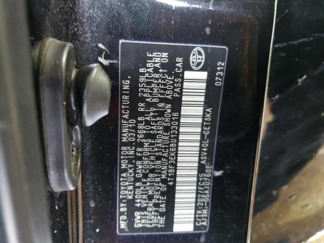 Photo 11 VIN: 4T1BF3EK6BU133016 - TOYOTA CAMRY BASE 