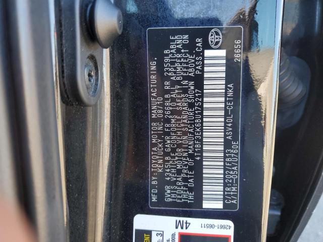 Photo 11 VIN: 4T1BF3EK6BU175217 - TOYOTA CAMRY 