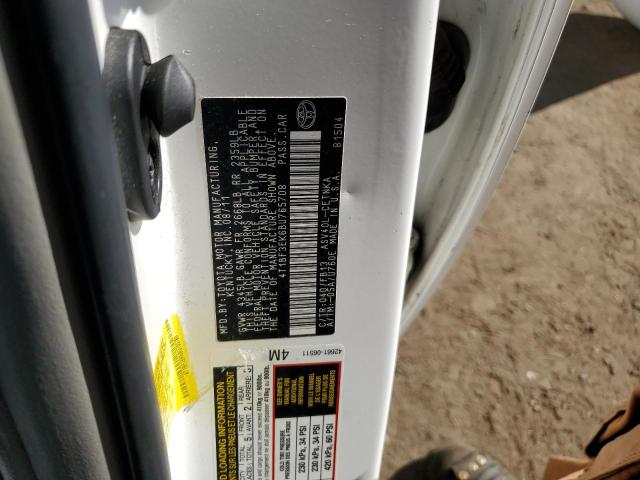 Photo 12 VIN: 4T1BF3EK6BU765708 - TOYOTA CAMRY BASE 