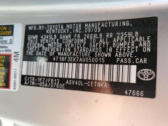 Photo 11 VIN: 4T1BF3EK7AU050015 - TOYOTA CAMRY BASE 