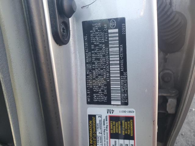 Photo 11 VIN: 4T1BF3EK7AU067400 - TOYOTA CAMRY BASE 