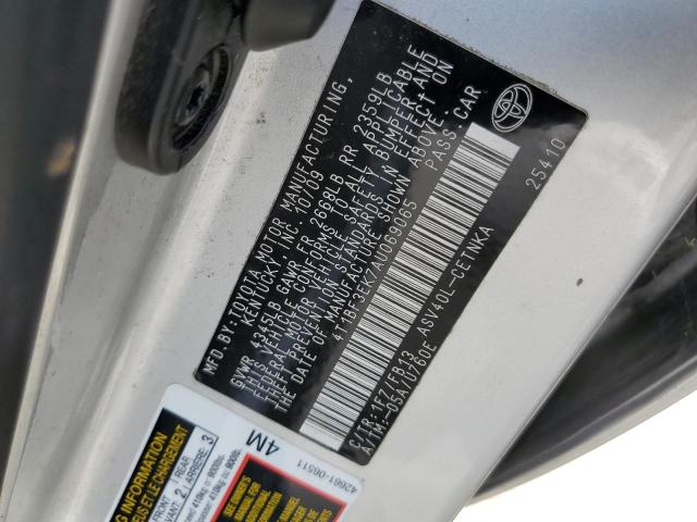 Photo 11 VIN: 4T1BF3EK7AU069065 - TOYOTA CAMRY 