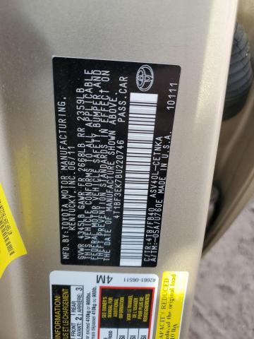 Photo 11 VIN: 4T1BF3EK7BU220746 - TOYOTA CAMRY 