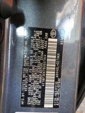 Photo 11 VIN: 4T1BF3EK7BU607944 - TOYOTA CAMRY BASE 