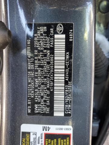 Photo 11 VIN: 4T1BF3EK7BU636862 - TOYOTA CAMRY 