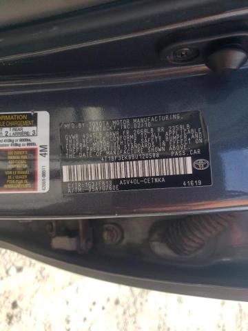 Photo 9 VIN: 4T1BF3EK8BU120588 - TOYOTA CAMRY BASE 