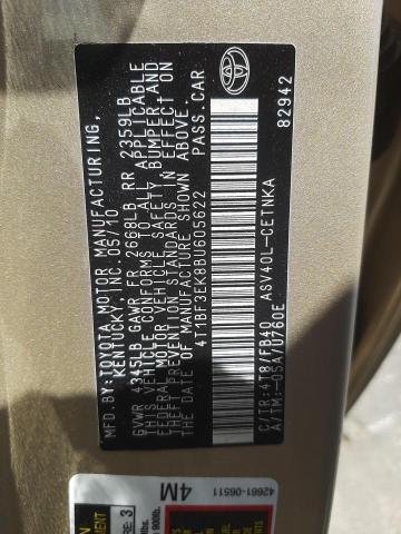 Photo 11 VIN: 4T1BF3EK8BU605622 - TOYOTA CAMRY BASE 