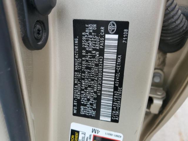 Photo 12 VIN: 4T1BF3EK8BU693443 - TOYOTA CAMRY 