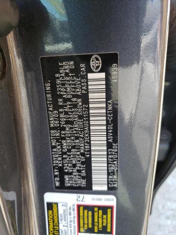 Photo 11 VIN: 4T1BF3EK9AU011572 - TOYOTA CAMRY BASE 