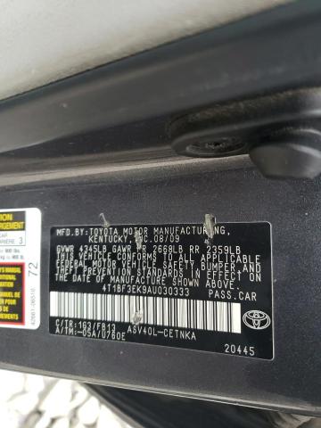 Photo 11 VIN: 4T1BF3EK9AU030333 - TOYOTA CAMRY 