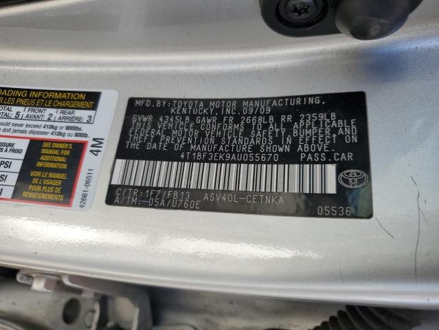 Photo 11 VIN: 4T1BF3EK9AU055670 - TOYOTA CAMRY BASE 