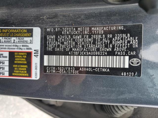 Photo 11 VIN: 4T1BF3EK9AU086224 - TOYOTA CAMRY BASE 