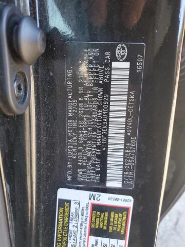 Photo 12 VIN: 4T1BF3EK9AU100929 - TOYOTA CAMRY 