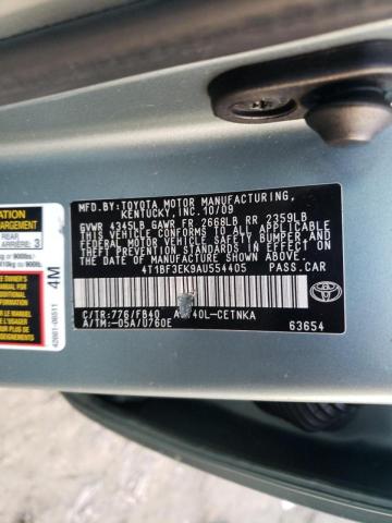 Photo 9 VIN: 4T1BF3EK9AU554405 - TOYOTA CAMRY 