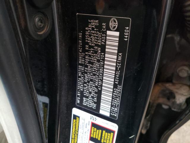 Photo 9 VIN: 4T1BF3EK9BU187104 - TOYOTA CAMRY BASE 