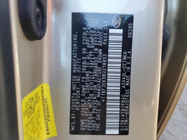 Photo 9 VIN: 4T1BF3EK9BU218853 - TOYOTA CAMRY BASE 