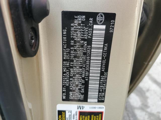 Photo 12 VIN: 4T1BF3EK9BU613826 - TOYOTA CAMRY BASE 