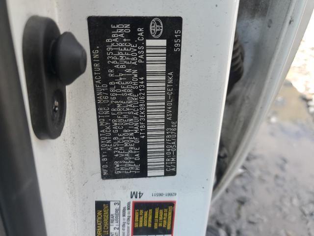 Photo 11 VIN: 4T1BF3EK9BU621344 - TOYOTA CAMRY BASE 