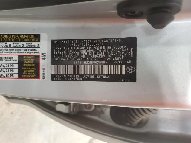 Photo 11 VIN: 4T1BF3EK9BU630805 - TOYOTA CAMRY 