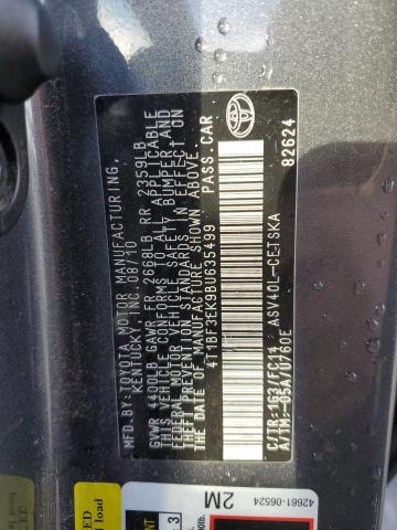 Photo 11 VIN: 4T1BF3EK9BU635499 - TOYOTA CAMRY 