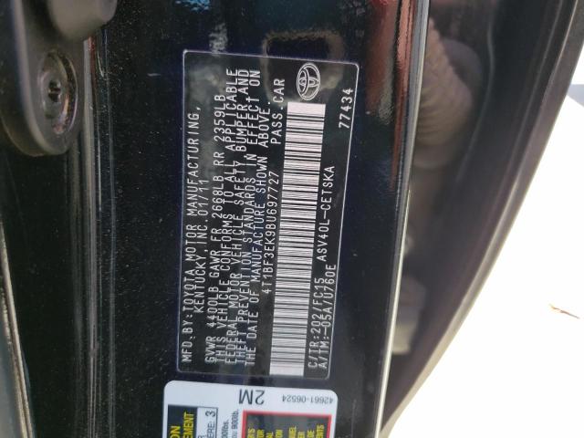 Photo 11 VIN: 4T1BF3EK9BU697727 - TOYOTA CAMRY BASE 