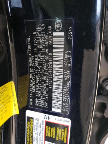 Photo 11 VIN: 4T1BF3EK9BU761216 - TOYOTA CAMRY BASE 