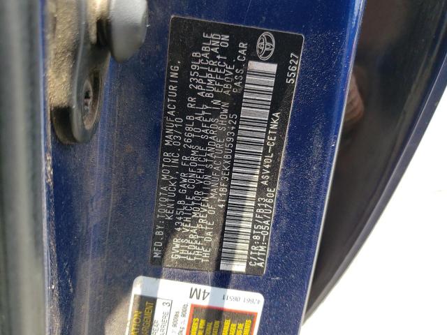 Photo 11 VIN: 4T1BF3EKXBU593425 - TOYOTA CAMRY BASE 