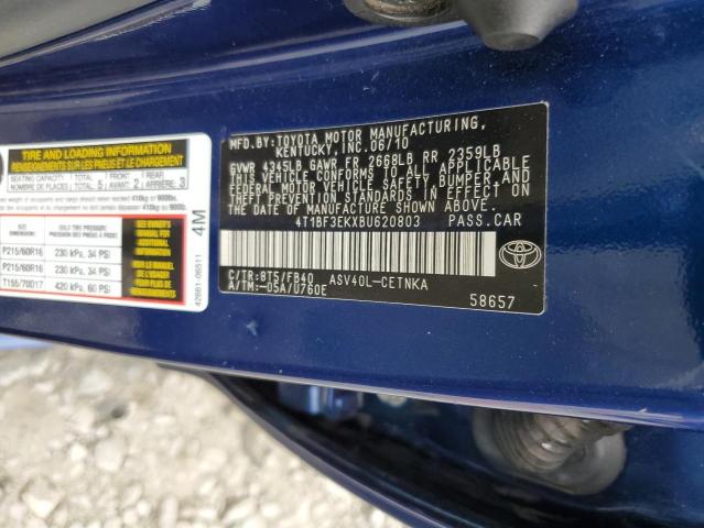 Photo 11 VIN: 4T1BF3EKXBU620803 - TOYOTA CAMRY 