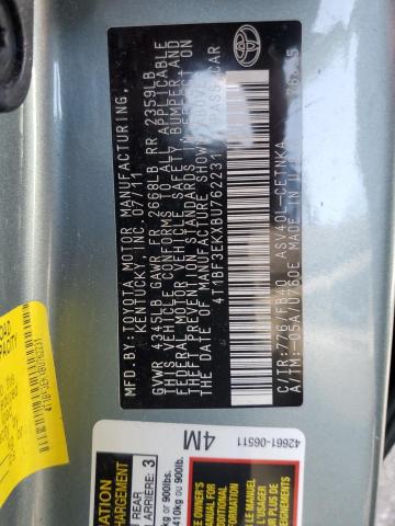 Photo 12 VIN: 4T1BF3EKXBU762231 - TOYOTA CAMRY BASE 