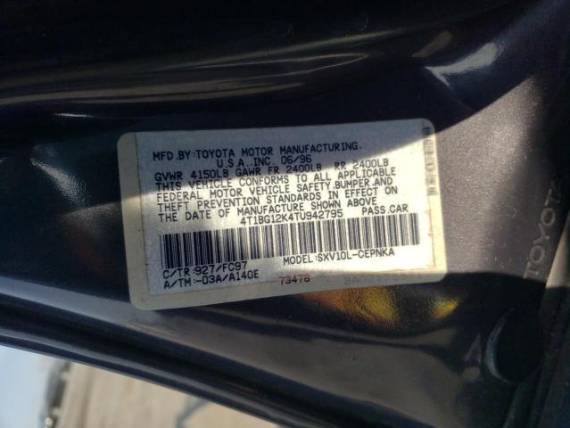 Photo 11 VIN: 4T1BG12K4TU942795 - TOYOTA CAMRY 