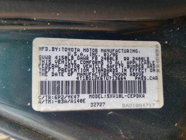 Photo 11 VIN: 4T1BG12K6TU713664 - TOYOTA CAMRY 