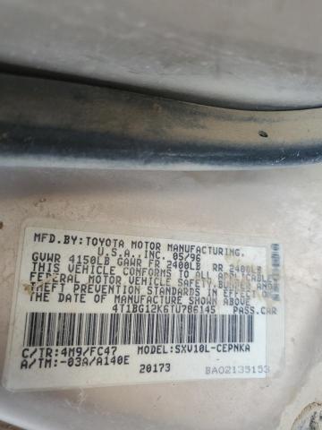 Photo 11 VIN: 4T1BG12K6TU786145 - TOYOTA CAMRY DX 