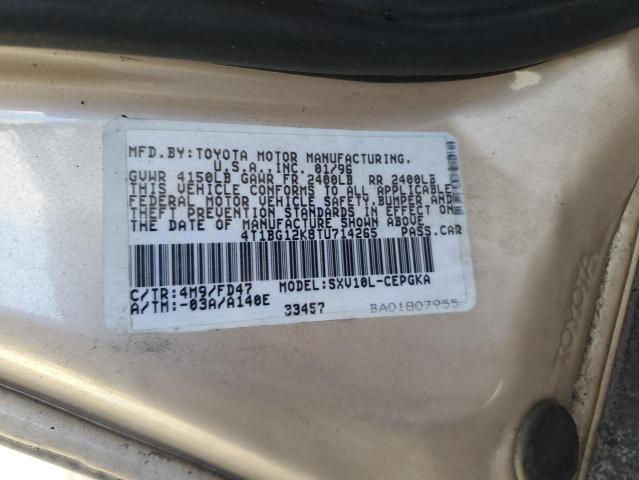 Photo 11 VIN: 4T1BG12K8TU714265 - TOYOTA CAMRY 